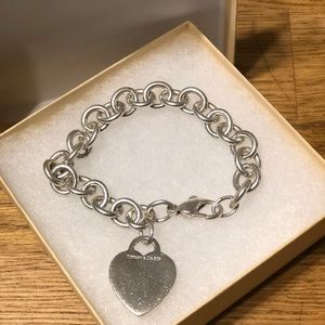 Tiffany tag bracelet